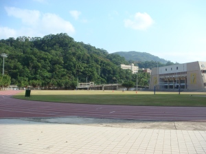 Track and gymnasium